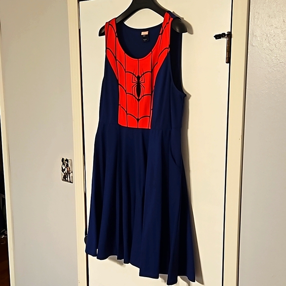 Torrid Marvel Spiderman Skater Dress - Picture 2 of 4